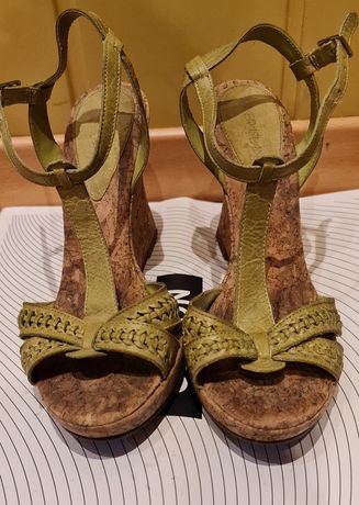 Кожаные сандали, босоножки River Island, made in Brazil