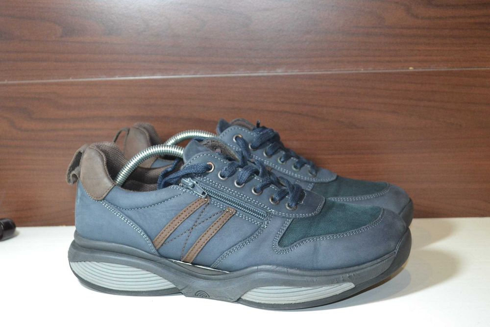 xsensible ecco 44.5р кожаные кроссовки ботинки демисезон  тактические