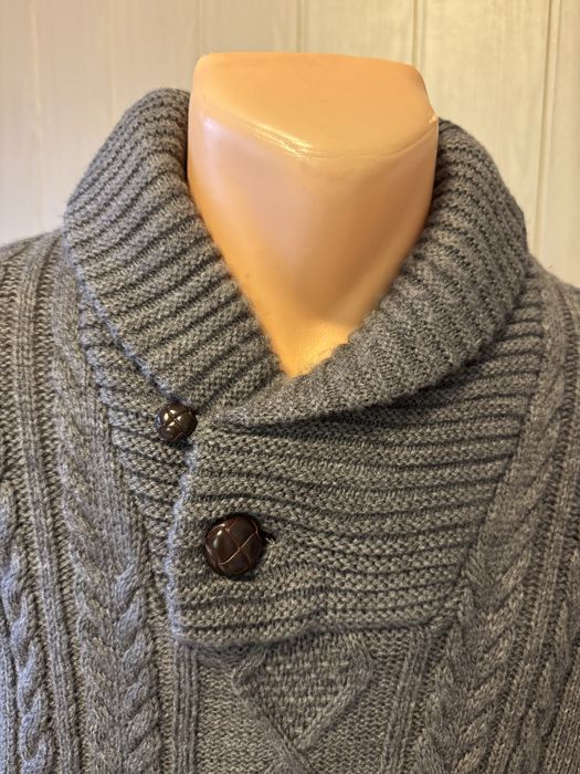 Meski sweter w warkocze Burton