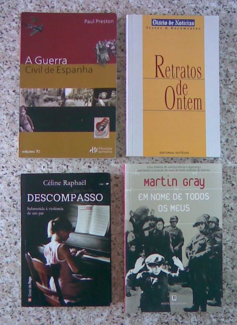 Livros História, biografias, política, futurologia