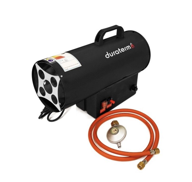 Пушка газова 15 кВт редуктор обігрівач обегреватель балон