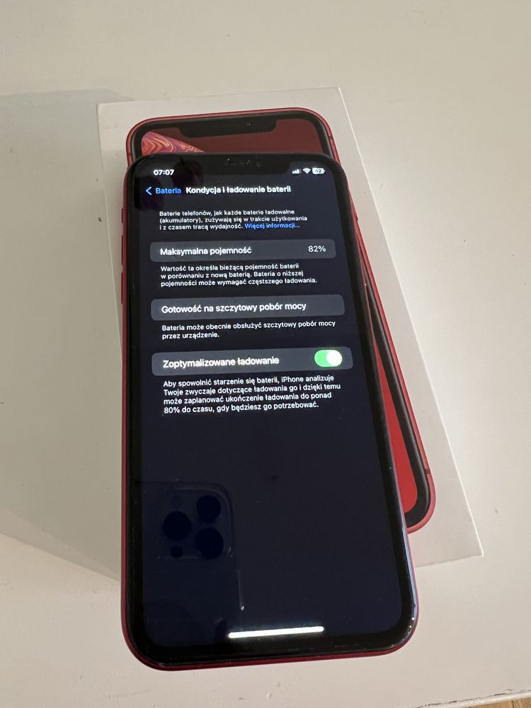 Iphone xr Red czerwony