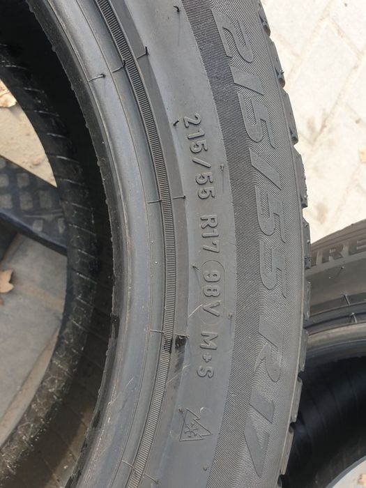 Opony 215/55R17 Pirelli Sottozero 3 Super stan Zima zimowe