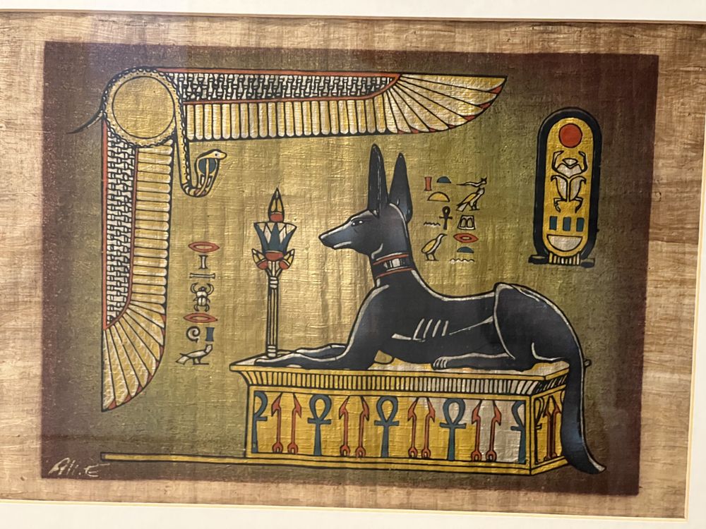 Obrazki papirus Egipt