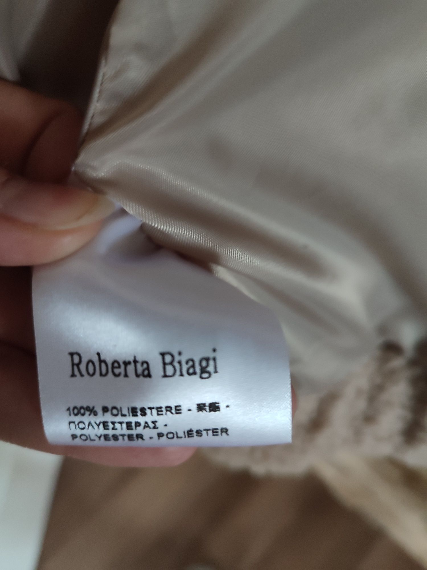 Nowa kurtka bomberka baranek Roberta Biagi