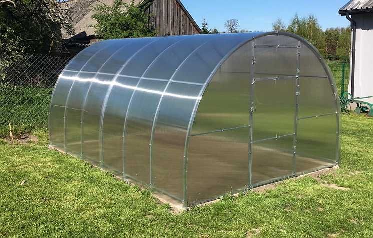 Szklarnia Tunel 3x4m, 6m, 8m, 10m, 12m; poliwęglan 6mm, profil 40x20mm