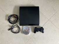 PS3 Slim 320GB com Dualshock 2 Sony
