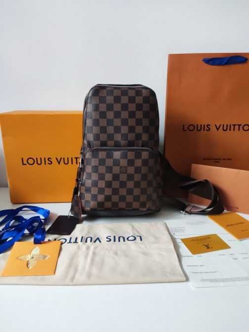 LOUIS VUITTON Plecak Worek damski męski Torebka torba, skóra 77009