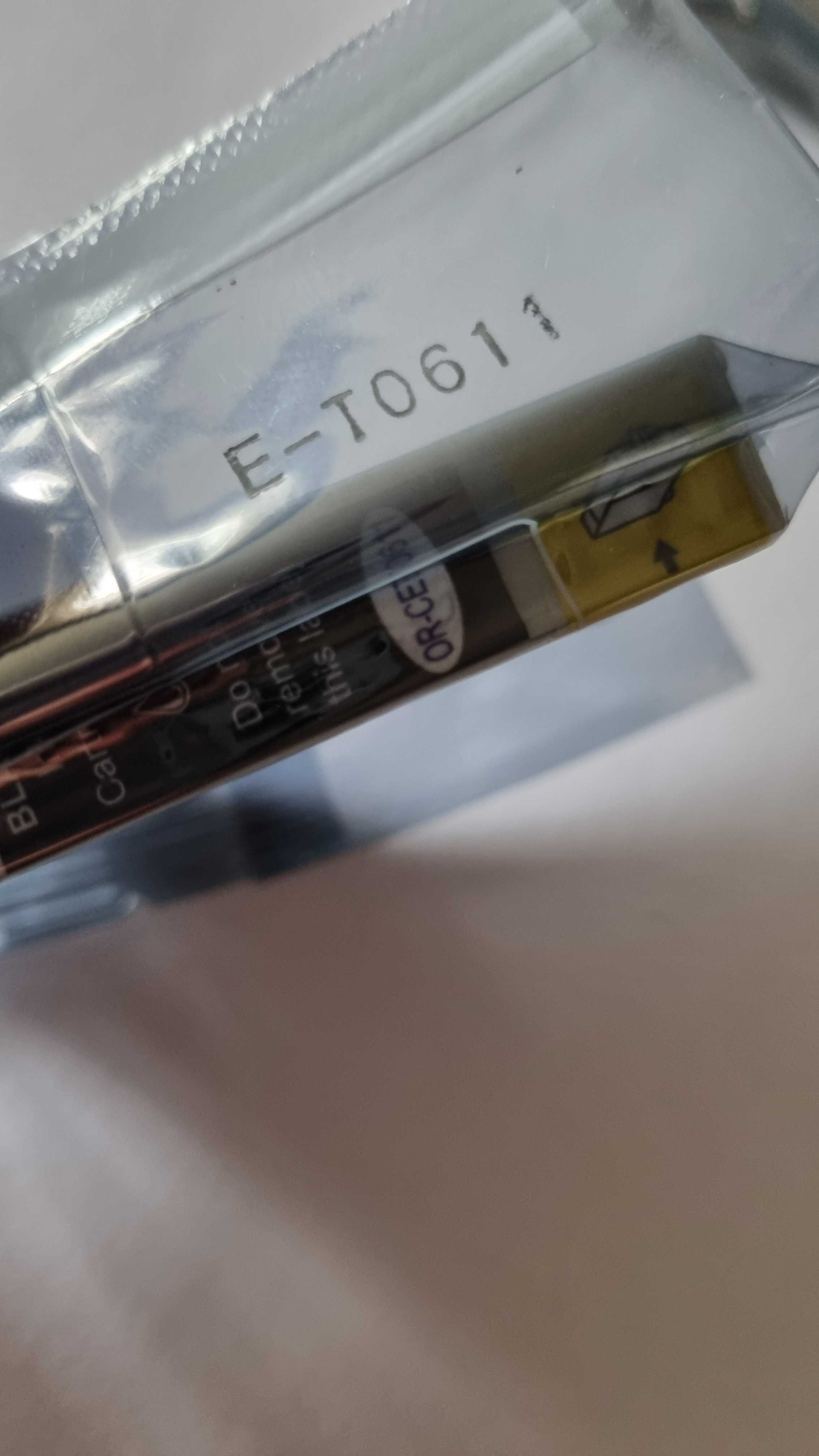 Tusz Epson E-T0611 czarny czerwony niebieski żółty Stylus