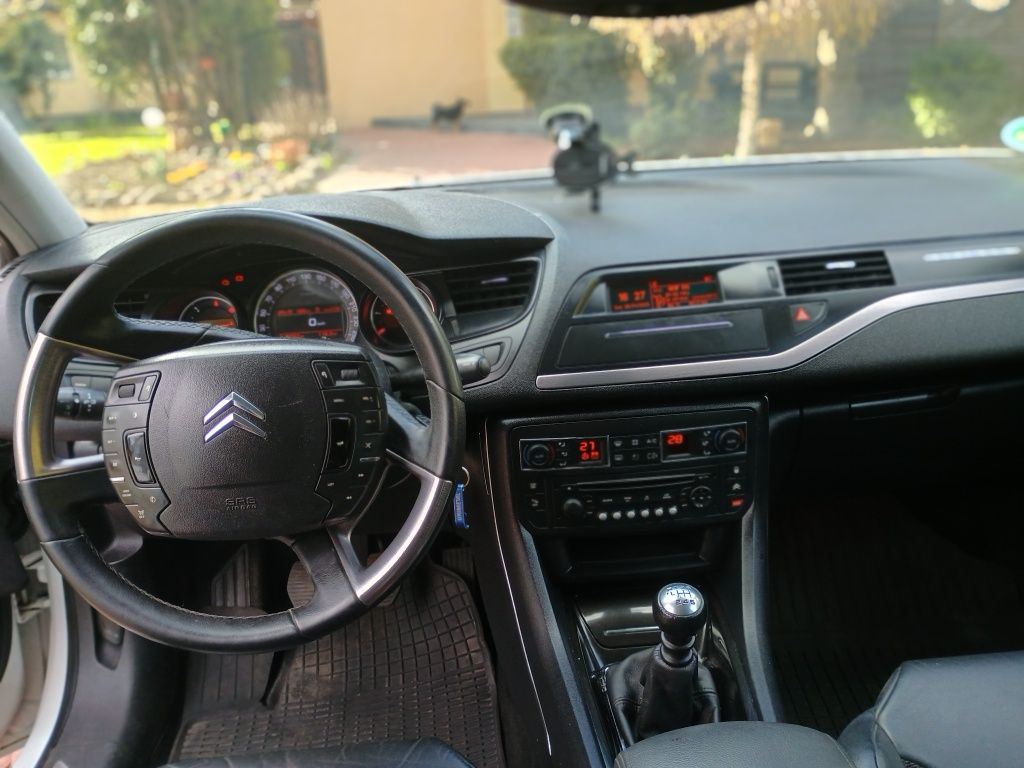Citroen C5 biała perła