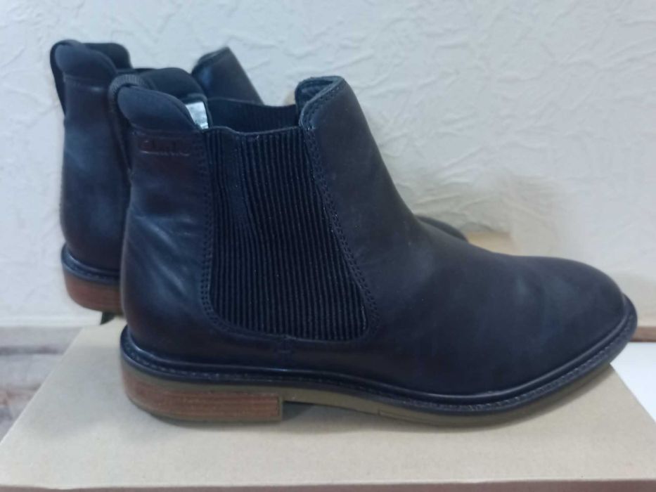 Сlarks новые мужские кожаные туфли,ботинки,ботильоны р.41,5