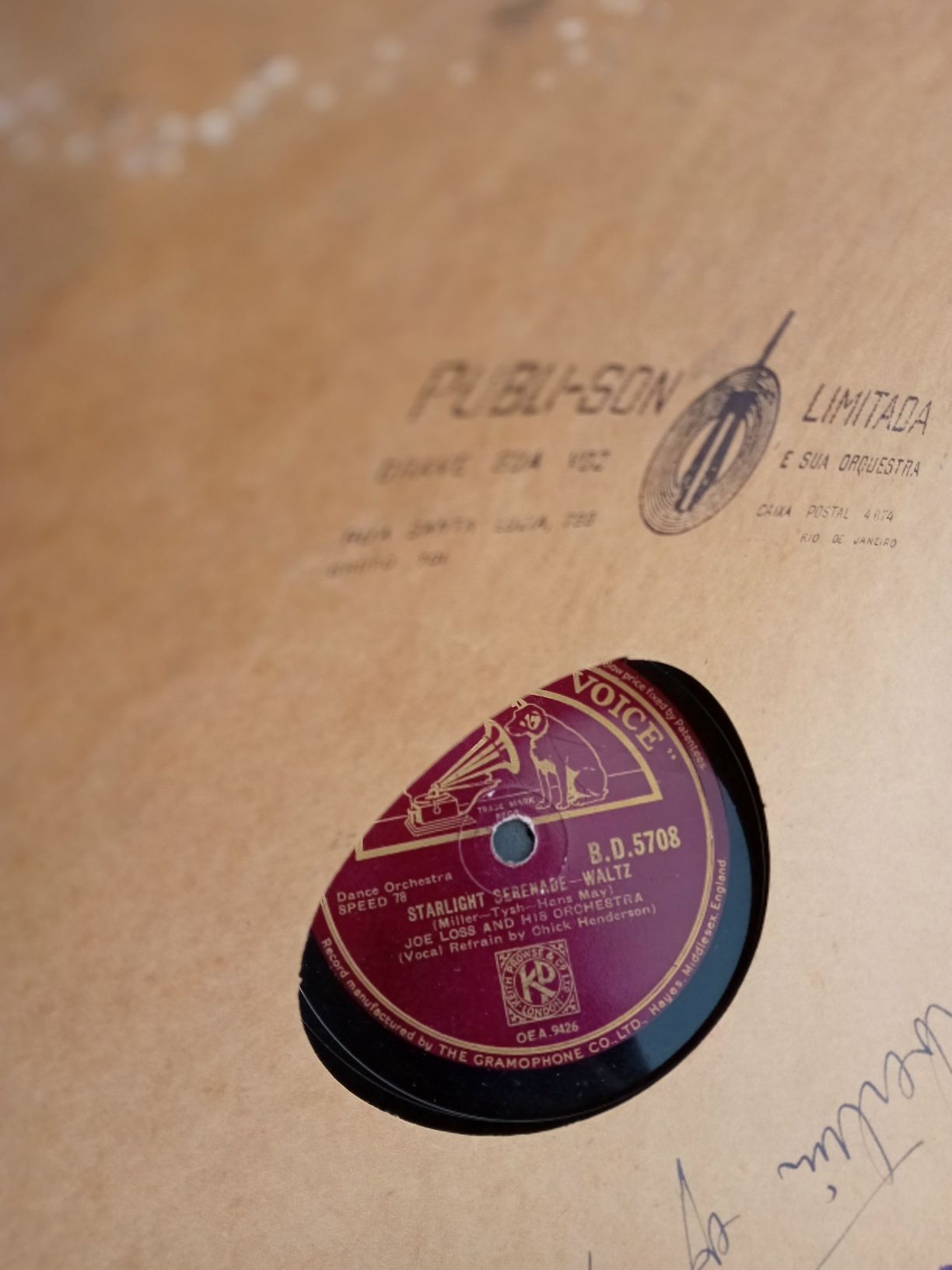 Discos de gramofone