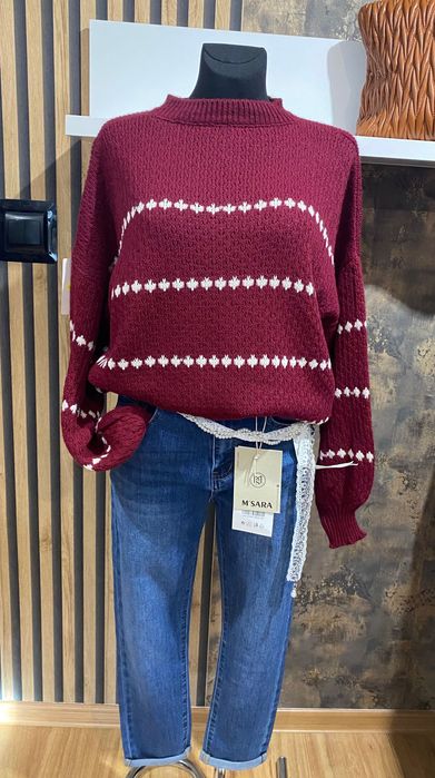 Sweterek oversize rozmiar uniwersalny