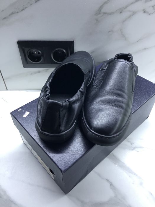 Макасини Туфлі Кеди Лофери чоловічі,чорні Estro шкіра,42