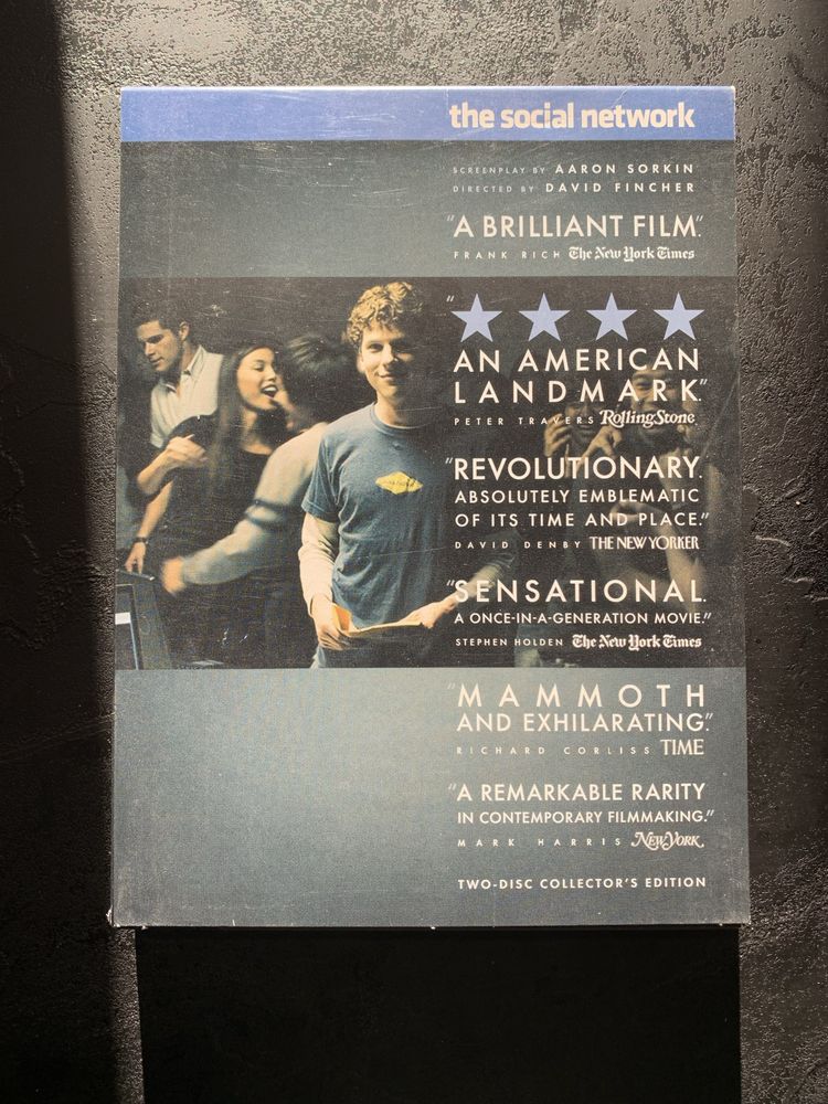 The social network dvd premium edition ENG