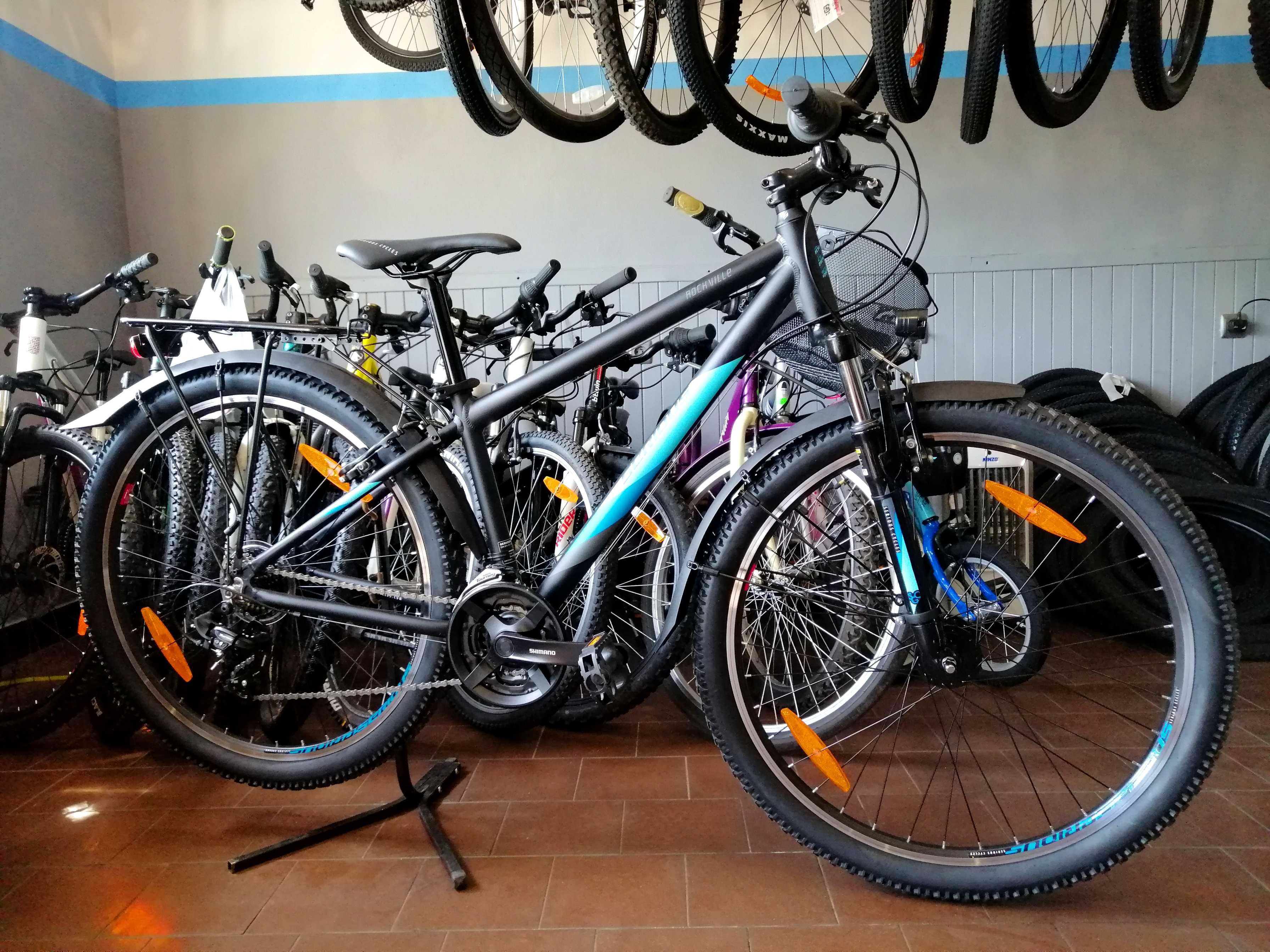 NOWY SERIOUS ROCKVILLE STREET Roz. 15" *Błotniki, Prądnica* Koła 27,5