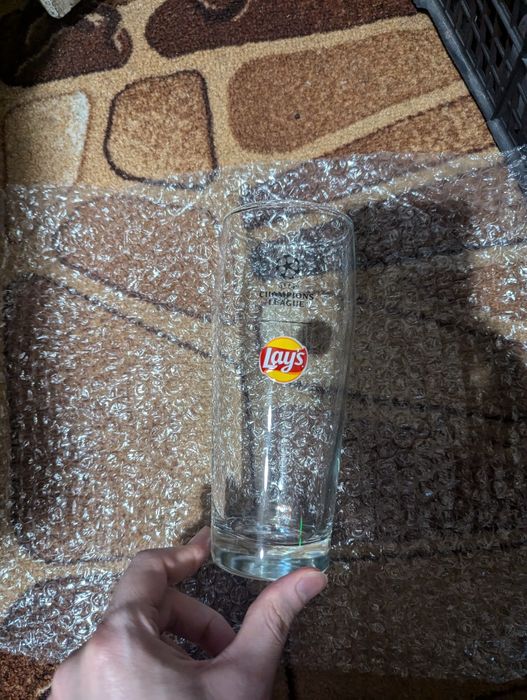 Бокал 0.5л 500мл Lay's UEFA Champions League 0.5L 500ml Ліга Чемпіонів