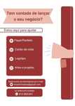 Quer lançar o teu negócio? Estou aqui para ajudar. Designer Gráfico