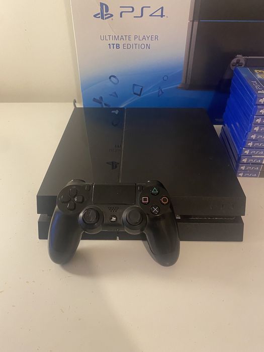 Ps4 Special Edition com caixa e mais 10 jogos como novo