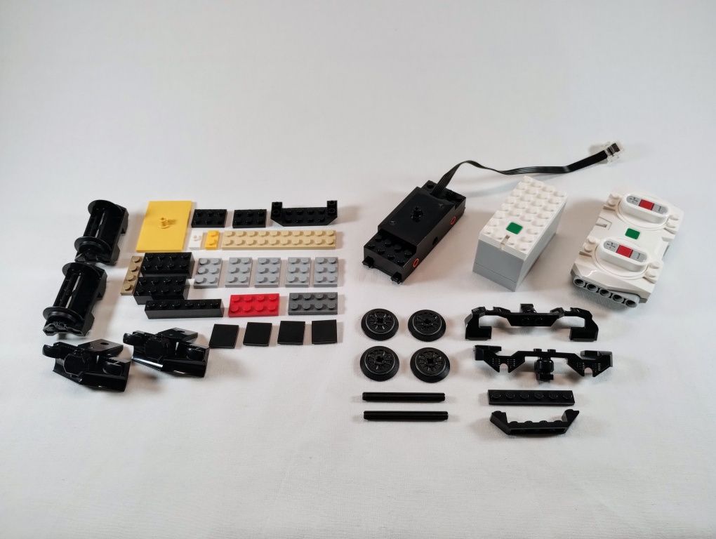 Lego Powered Up, elektronika, zestaw jezdny do lokomotywy