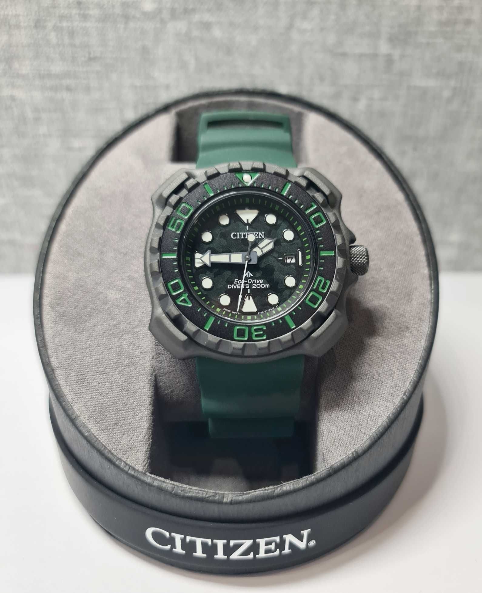 Чоловічий годинник Citizen Promaster Titanium Eco-Drive 200m Diver