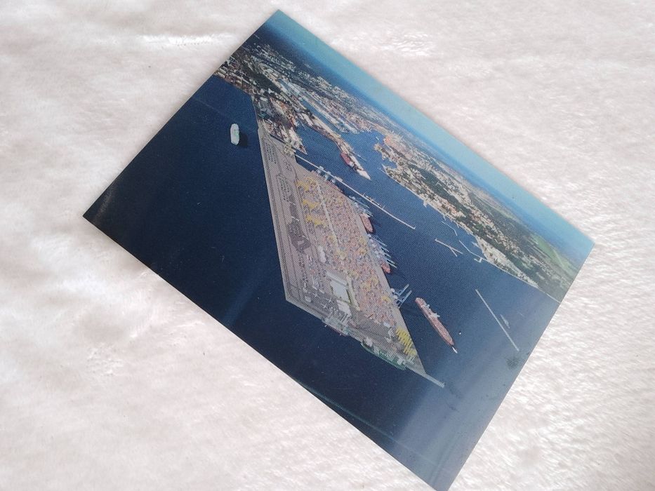Port Gdynia pocztówka 3D kartka kolekcjonerska
Unikatowa pocztówka 3D