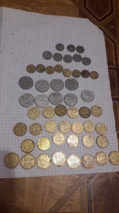 Продам монеты Украины