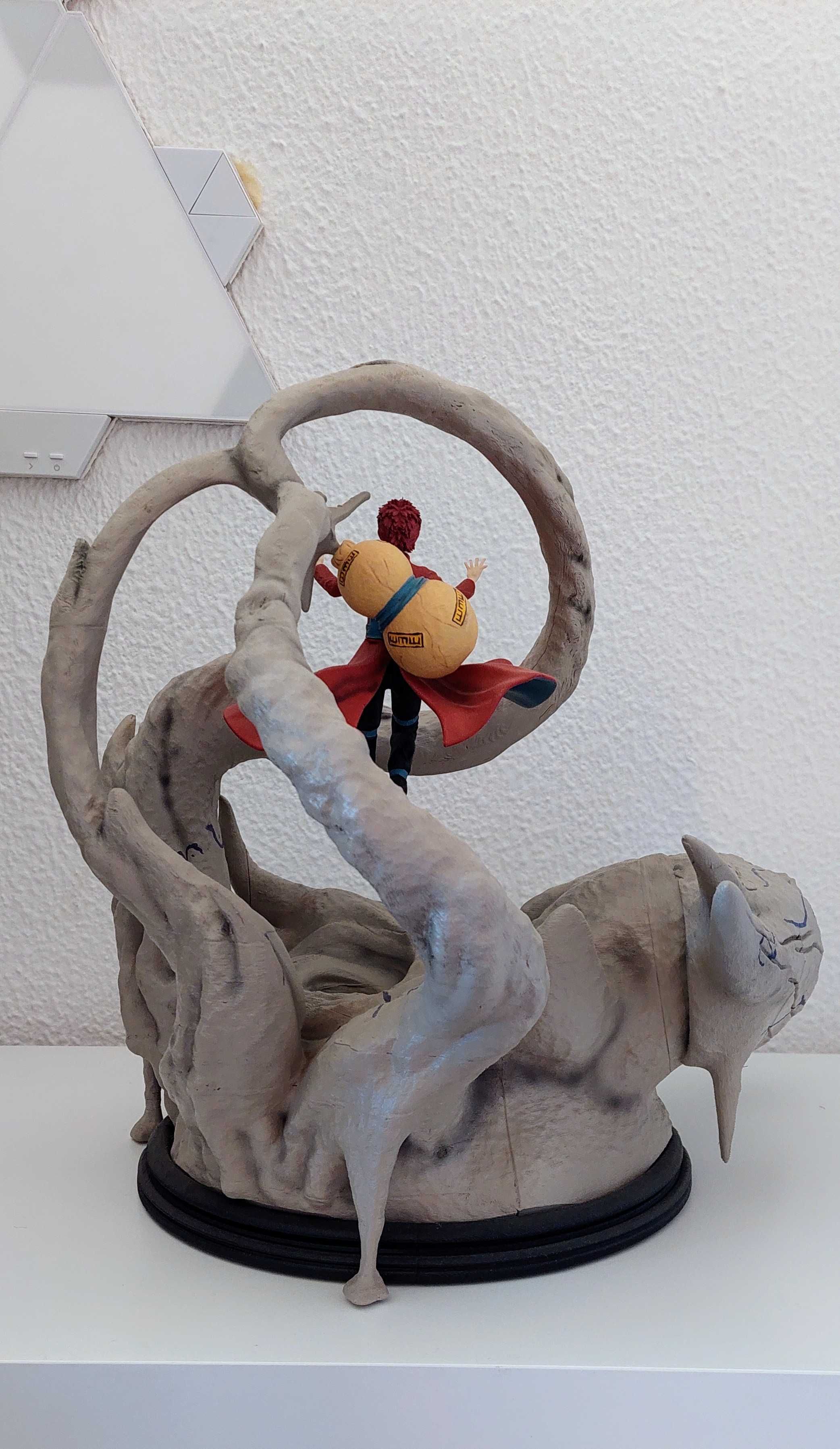 Estátua de Gaara e Shukaku
