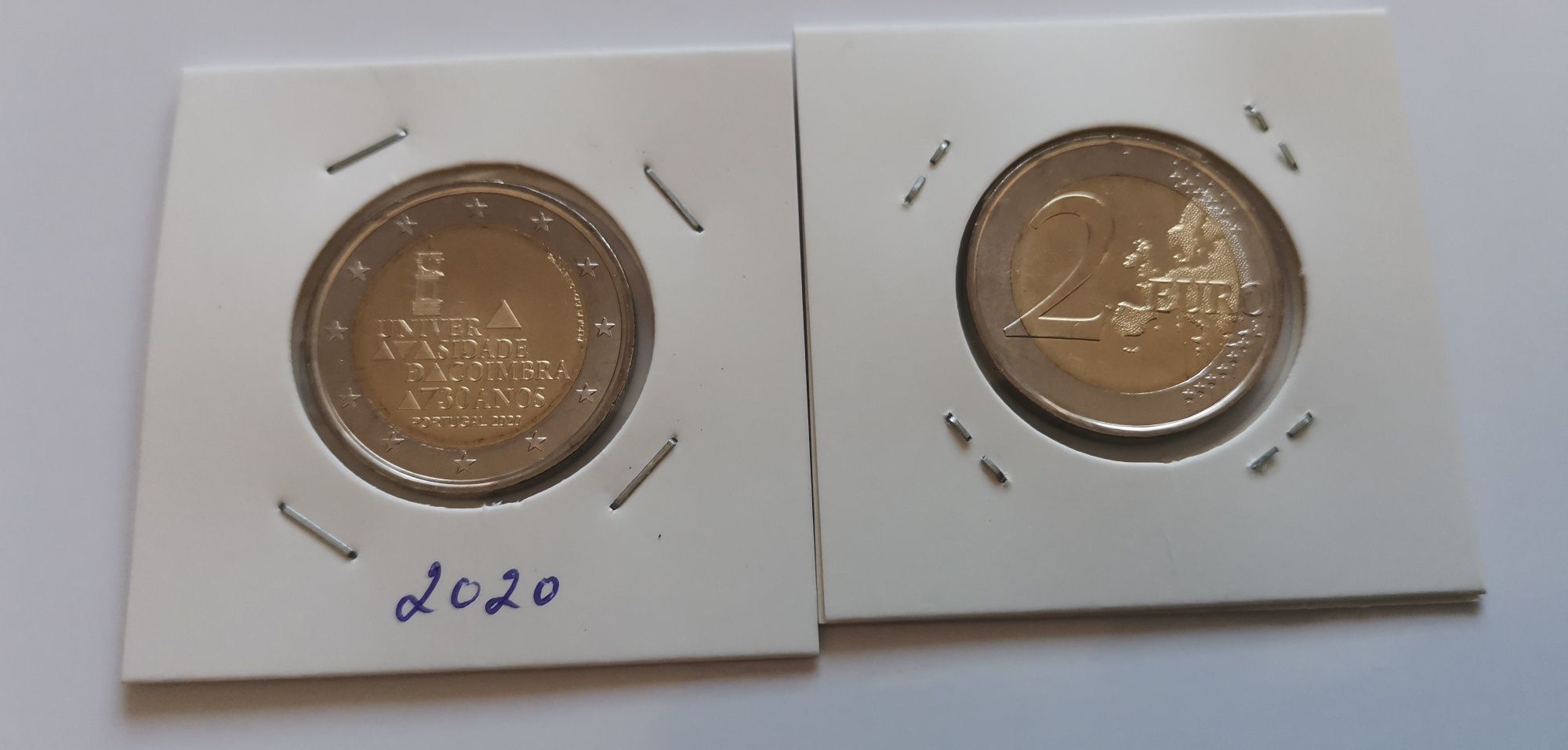 Moeda comemorativa 2€ - 730 anos Universidade de Coimbra