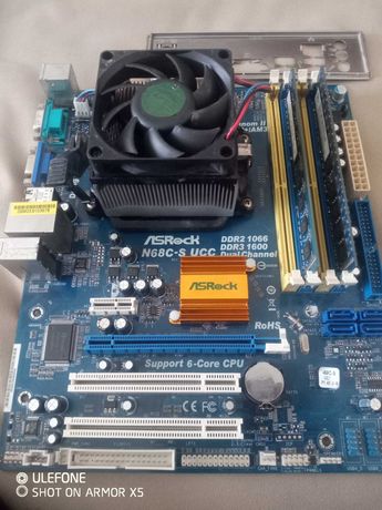 Материнская плата AM3, CPU Athlon II X3 450