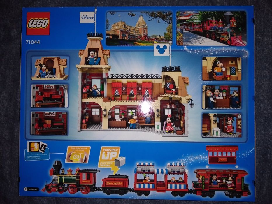 LEGO 71044 pociąg i dworzec Disney
