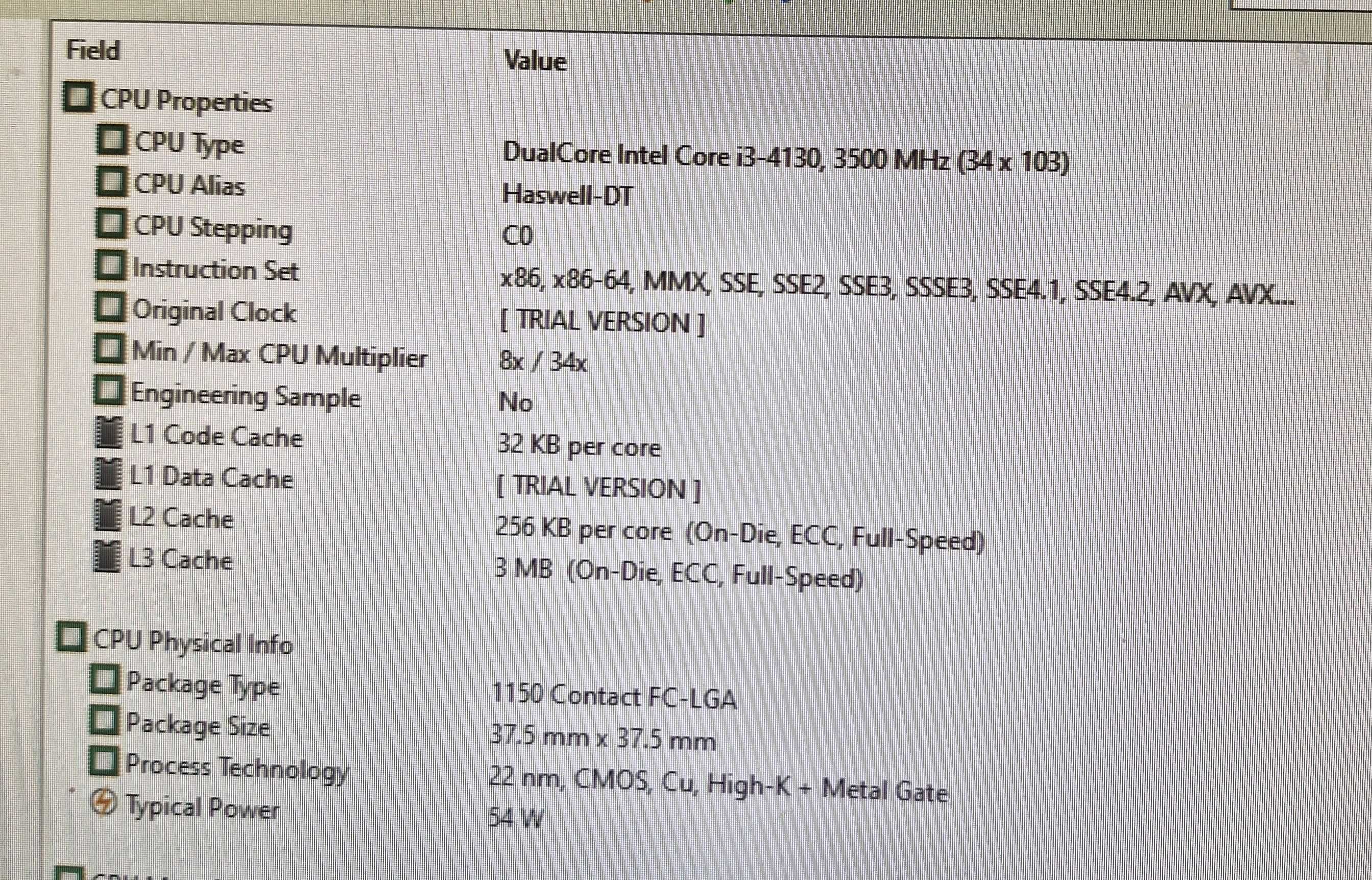 Komputer stacjonarny i3 GTX1050 Windows 10