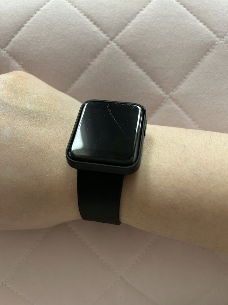 Smartwatch Xiaomi Mi Watch Lite czarny/różowy