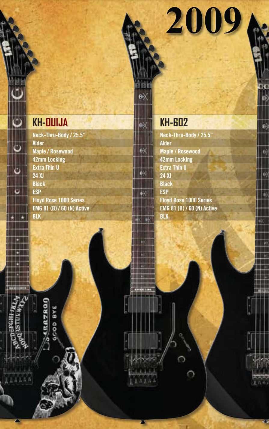 Электрогитара ESP LTD KH-602 (Kirk Hammett signature)