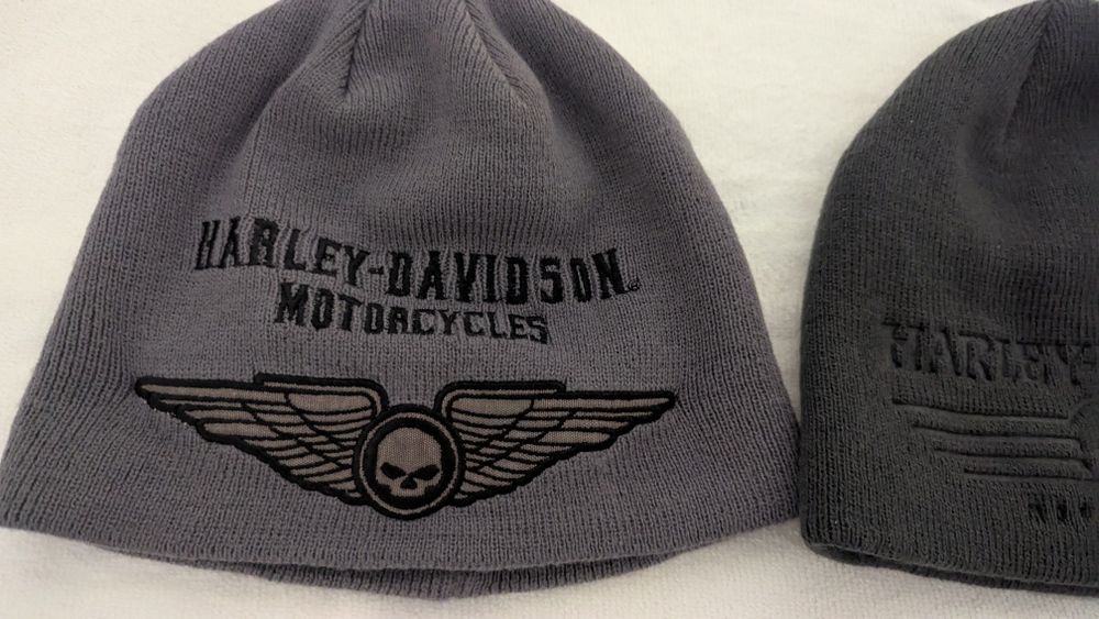 Шапки   с черепами Harley Davidson