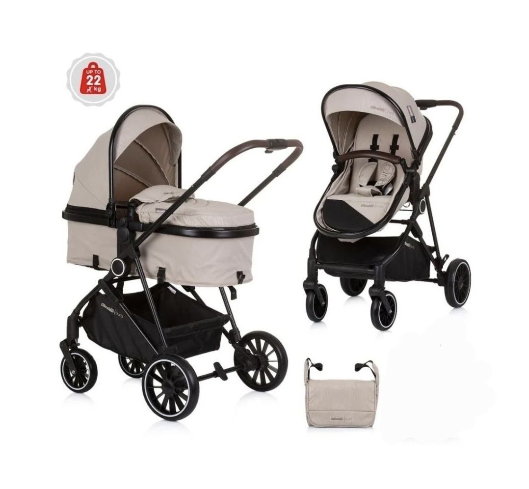 Carrinho de passeio 2 em 1