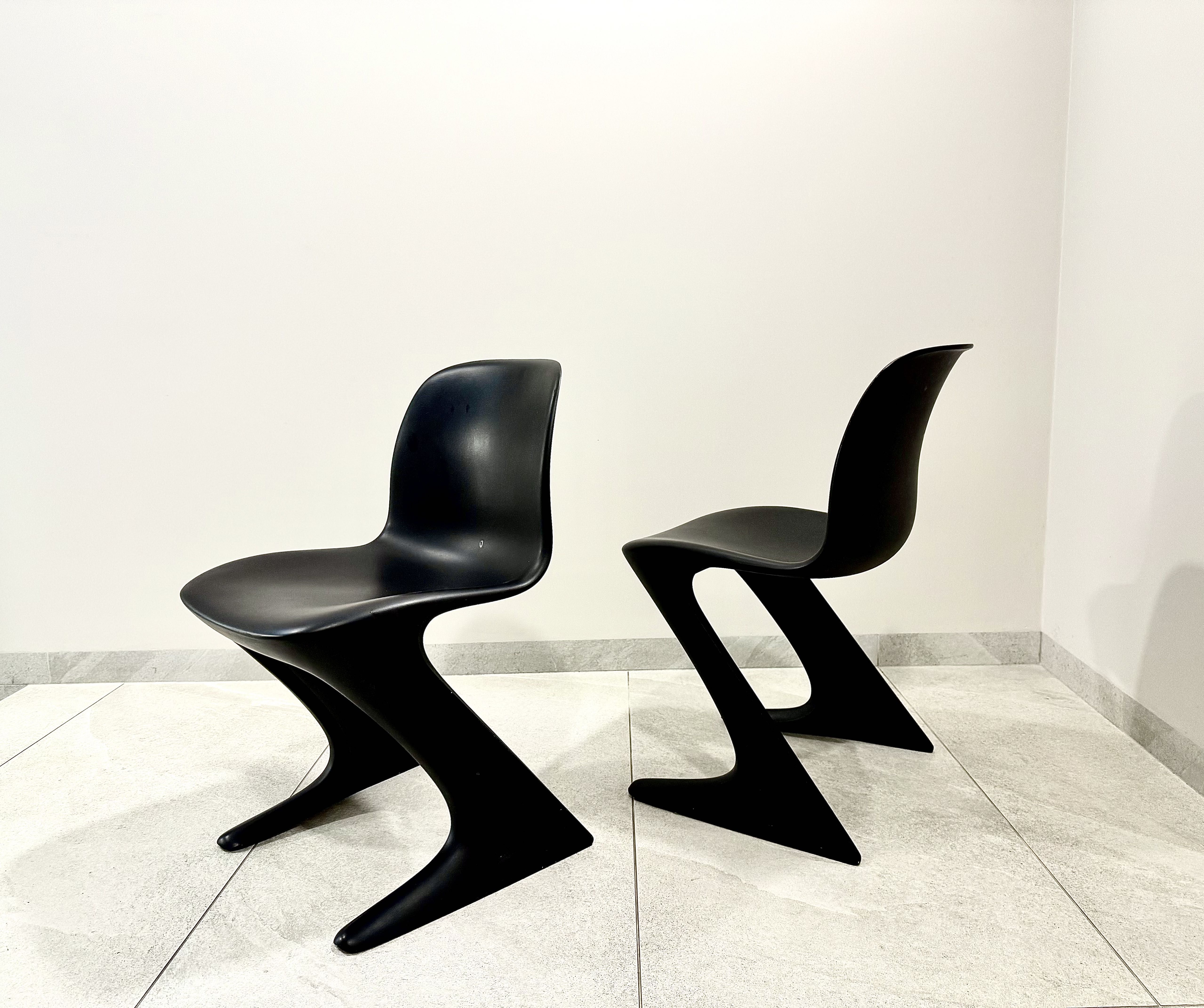 Z Chairs by Ernst Moeckl for Horn Collection 1970s, Set of 2