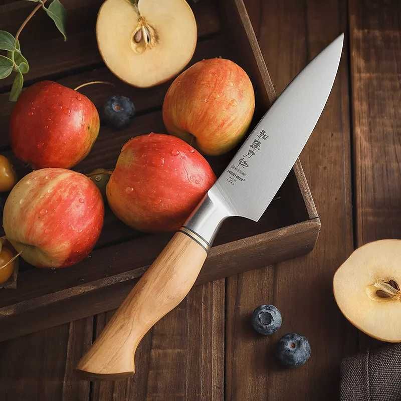 Набор Кухонных Ножей 5 ножей + Мусат + Ножницы