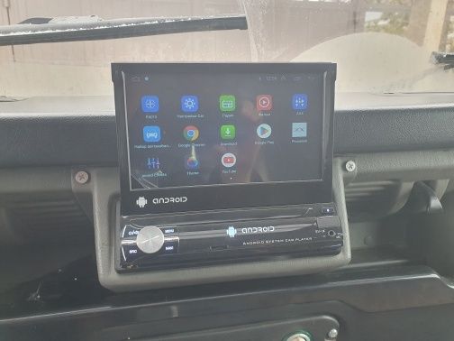 Auto Rádio 1 Din Android (GPS, Bluetooth, Wi-Fi)