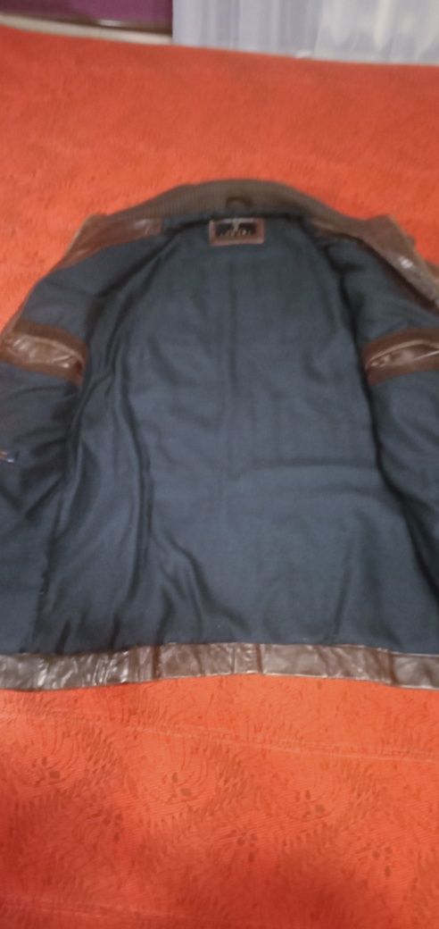 Куртка винтажная с эффектом потёртости