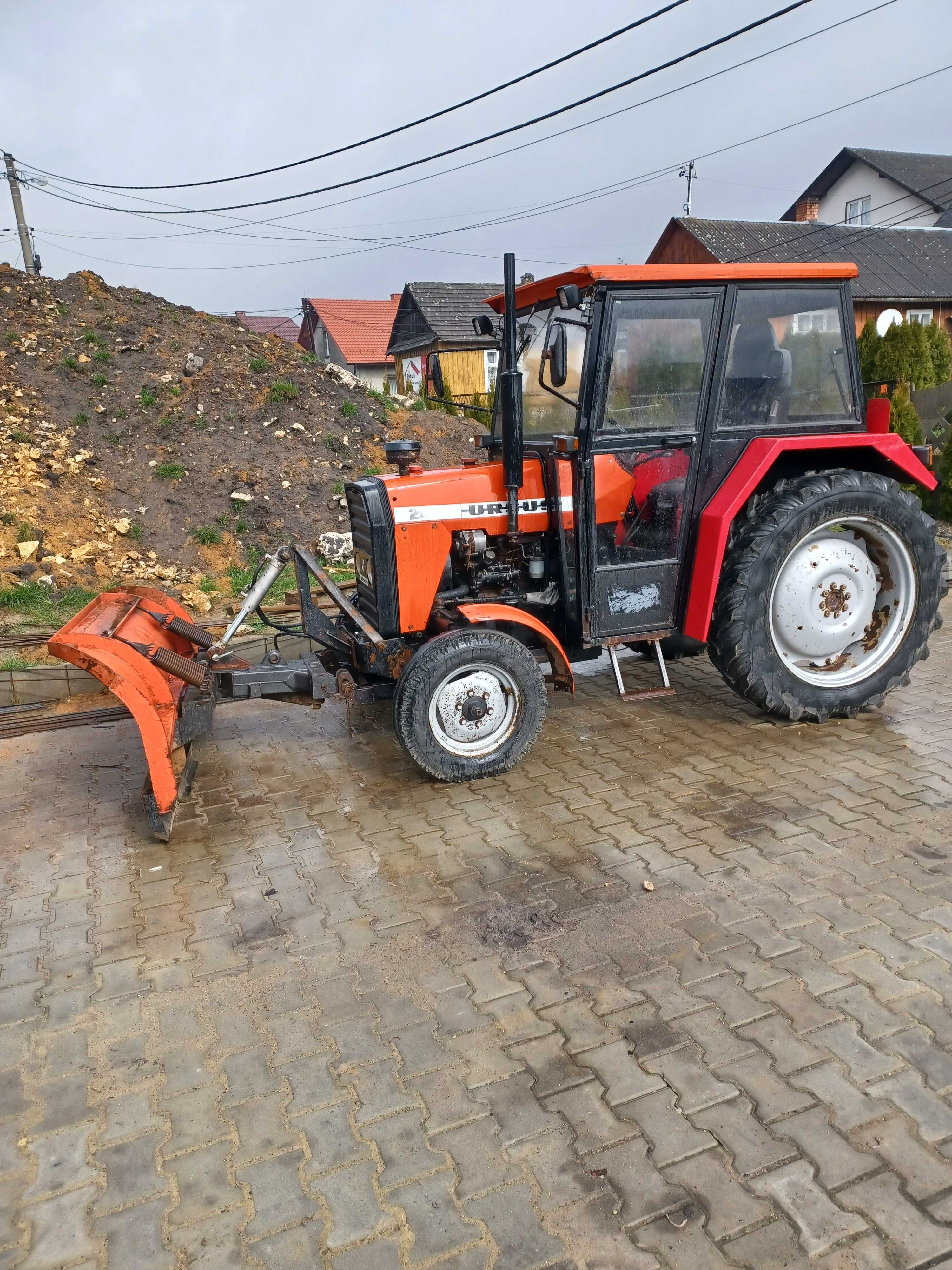 Ursus 2812  3515 pług hydrauliczny 95 rok tur tuz