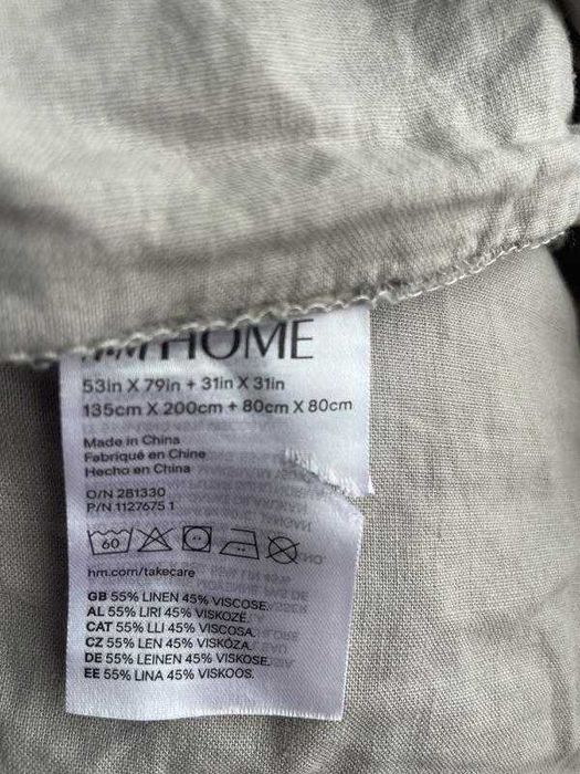 пододеяльник лен/вискоза H&M