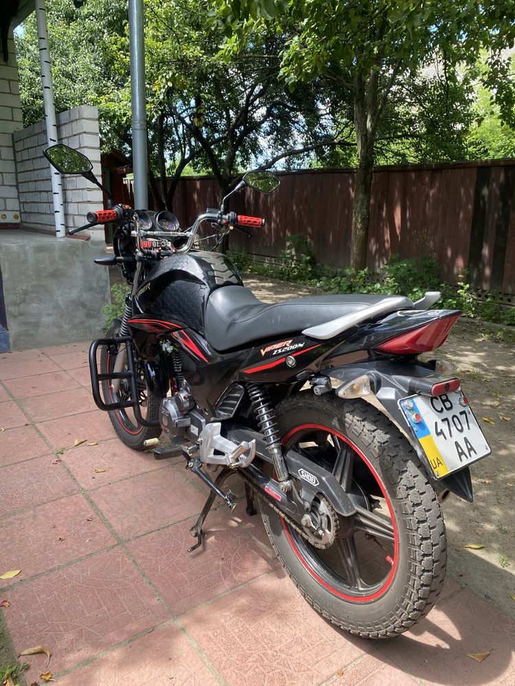 Мотоцыкл viper zs200n