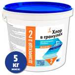 Хлор в гранулах, 5кг