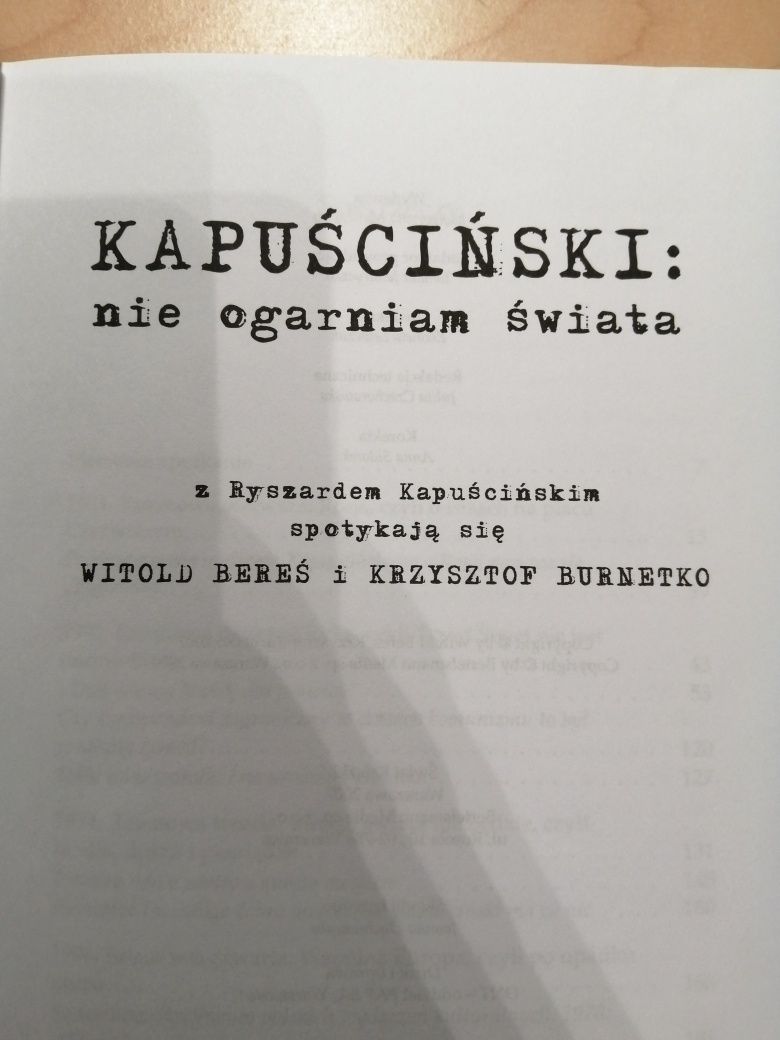 Ryszard Kapuściński Nie ogarniam świata wywiad