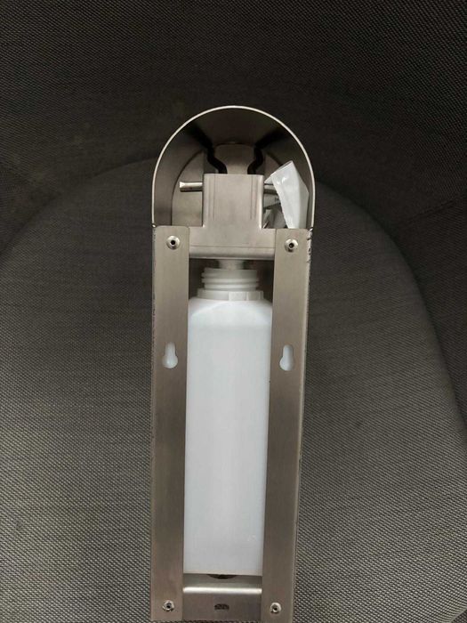 Dozownik do mydła, płynu do dezynfekcji ze stali nierdzewnej, 1 l