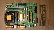 zestaw, płyta główna asrock k7vm2, procesor atholon, ram ddr 256mb