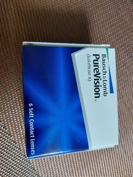 Soczewki Bausch&Lomb PureVision (balafilcon A) -10 / 6 szt