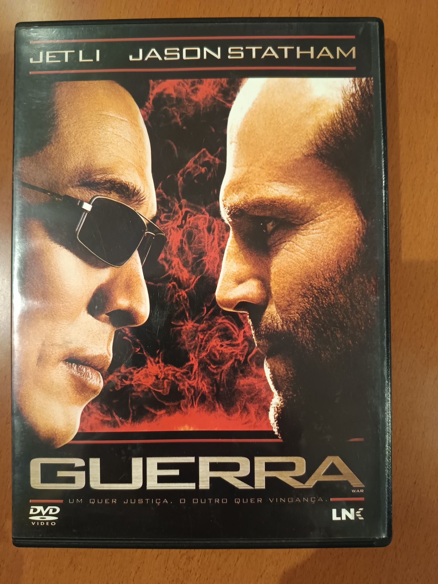 DVD guerra - jet li