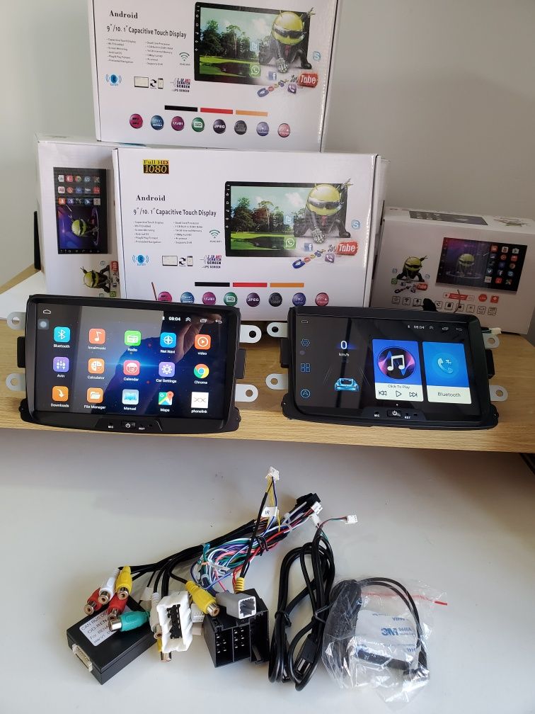 Auto Radio P/Renault e Darcia Android 13 Carplay Android Auto/Montagem